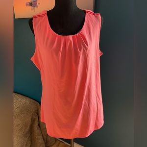 Banana Republic pink sleeveless blouse Size L
